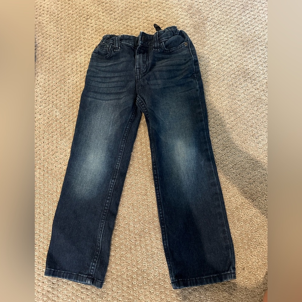Cat & Jack adjustable straight recto jeans
